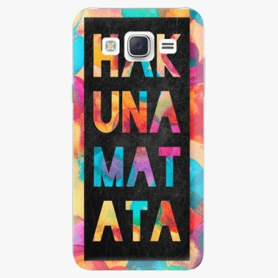 Plastový kryt iSaprio - Hakuna Matata 01 - Samsung Galaxy J5 - Kryty na mobil Nuff.cz