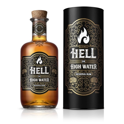 Hell Or High Water Reserva 8y 0,7l 40% (tuba)