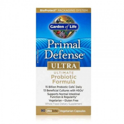 Garden of Life Primal Defense Ultra Probiotic Formula, 90 kapslí