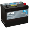 EXIDE Premium 12V 75Ah 630A EA754 autobaterie