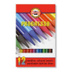 Koh-i-Noor Barevné pastelky "Progresso 8756/12", 12ks, bez dřeva