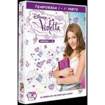 VIOLETTA 1ª TEMPORADA PARTE I 4 DVD