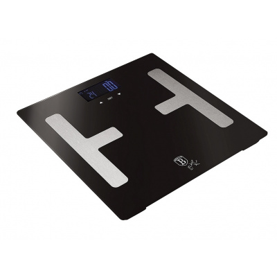 BERLINGERHAUS Osobní váha Smart s tělesnou analýzou 150 kg Royal Black Collection BH-9102