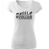 Dámské tričko Evoluce Inline bruslení bílé