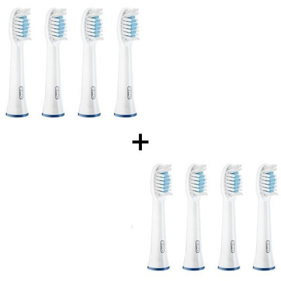 Oral-B Pulsonic Sensitive, 4 ks + Oral-B Pulsonic Sensitive, 4 ks