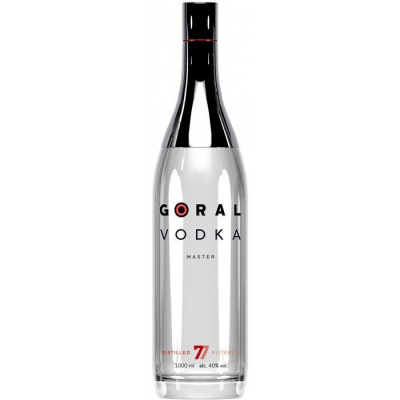 Goral Vodka Master 0,7l 40% (holá láhev)