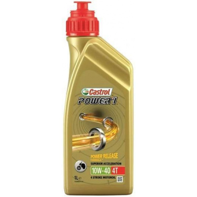 Motorový olej Castrol POWER 1 RACING 4T 1 l 10W-40