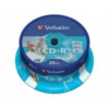 Verbatim 25ks CD-R 700MB AZO 52x / Wide Printable / Spindl (43439)