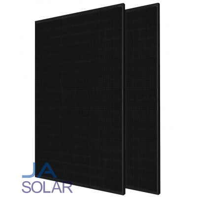 Bifaciální solární panel JA Solar 435Wp, full black, ZÁRUKA 30 LET