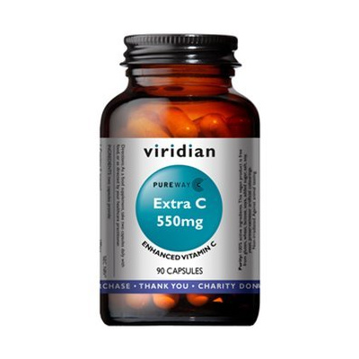 Viridian - Extra C 550mg - 150 kapslí