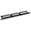 Solarix SX24HD-5E-UTP-BK 19" Patch panel Solarix 24xRJ45 CAT5E UTP 0,5U černý