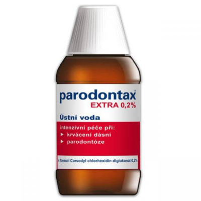 Parodontax Extra ústní voda 300ml, 0,2%CHX