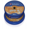 VERBATIM DVD-R AZO 4,7GB, 16x, spindle 50 ks | 43548