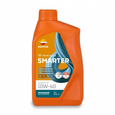 Repsol Moto Smarter Sintetico 4T 10W40, 1L