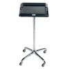 Kadeřnický odkládací stolek Sibel Escort - černý, čtvercový (017081002)