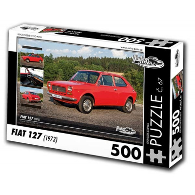 Puzzle č. 67 - Fiat 127 1973 - 500 dílků Puzzle č. 67 - Fiat 127 1973 - 500 dílků