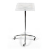 Kadeřnický odkládací stolek Sibel Escort - bílý, čtvercový (017081001)
