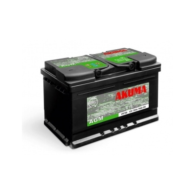 Autobaterie AKUMA START-STOP AGM 12V 70Ah 760A (278x175x190)