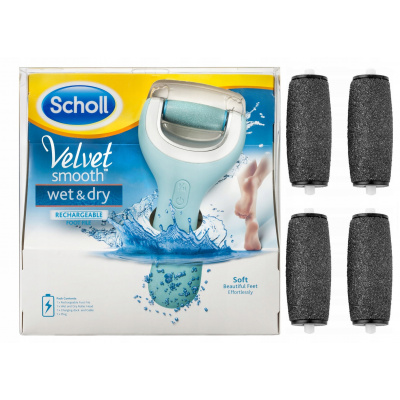 Scholl Velvet Smooth Wet Dry Elektrický pilník