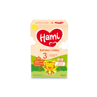 Hami 3 batolecí mléko 12- 24 měsíců 600 g