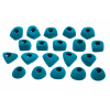 Ocún FOOTHOLDS SET 1 Bolt-on Barva: Blue