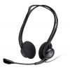 Logitech Headset Stereo PC 960/ drátová sluchátka + mikrofon/ USB/ černá
