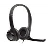 Logitech Headset Stereo H390/ drátová sluchátka + mikrofon/ USB/ černá