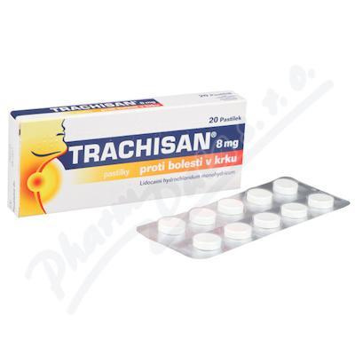 Trachisan 8mg proti bolesti v krku orm.pas.20x8mg