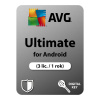 AVG Ultimate for Android, 3 lic. 1 rok, digitální distribuce, ULT20T12ENK-03