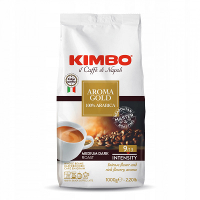 Kimbo Aroma Gold zrnková káva 1 kg