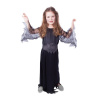 Dětský kostým černá čarodějnice (S) e-obal 4-6 let