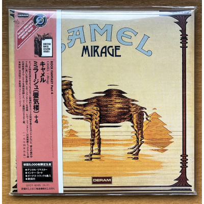 Camel - MIRAGE (CD JAPAN)