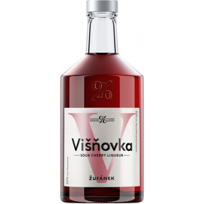 Višňovka Žufánek 0,5l 20% (holá láhev)