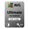 AVG Ultimate for Android, 5 lic. 2 roky, digitální distribuce, ULT20T24ENK-05
