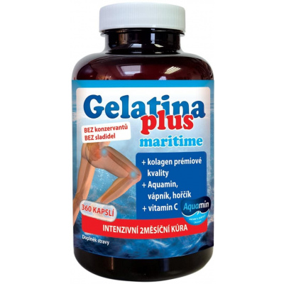 Kloubní výživa Gelatina plus maritime 360 kapslí (8594006898720)