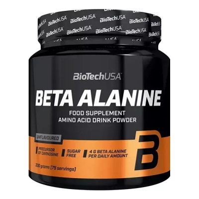 Prášek alanin BioTech USA Beta Alanine 300 g BioTech USA 300 g přírodní