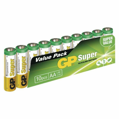 GP Super Alkaline AA 10ks 1013200102