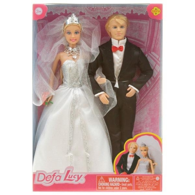 Panenky typu Barbie nevěsta a ženich