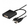 PremiumCord MHL (micro USB/HDTV) adaptér kabel na DVI