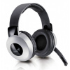 Genius HS-05A Headset, drátový, náhlavní, mikrofon, svinovací kabel, 3,5mm jack, černo-stříbrný 31710011100