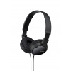 SONY sluchátka MDR-ZX110 černé - Sony MDR-ZX110