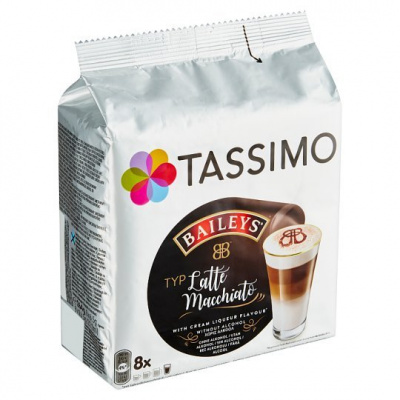 Tassimo Baileys Latte Macchiato se smetanovo-likérovou příchutí 264g