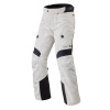 Zkrácené kalhoty na motocykl Revit Poseidon 3 GTX stříbrno-černé Velikost: M
