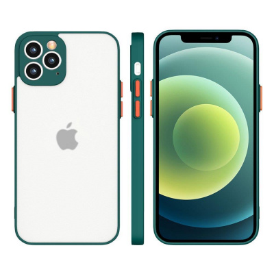 IZMAEL.eu Silikónové flexibilní pouzdro Milky Case pro Apple iPhone 12 pro Apple iPhone 12 Pro zelená
