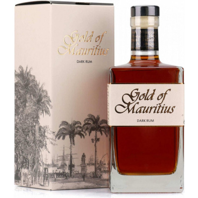 Gold of Mauritius Dark Rum 40% 0,7 l (karton)