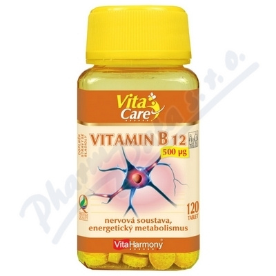 VitaHarmony Vitamín B12 120 tablet