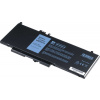 Baterie T6 Power pro notebook Dell 451-BBPV, Li-Poly, 7,6 V, 8100 mAh (62 Wh), černá