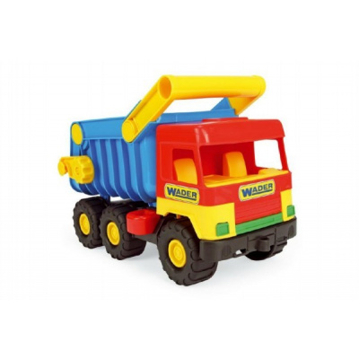 Auto middle Truck sklápěč plast 38cm 2 barvy Wader