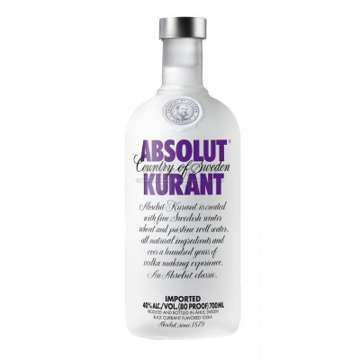 Absolut Kurant 40% 0,5 l (holá láhev)