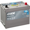 EXIDE Premium 12V, 75Ah, 630A, EA754